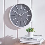 Modern Grey Clock Grey