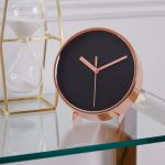 Small Copper Table Clock Copper