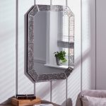 Antique Wall Mirror Silver