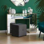 Harriet Mirrored Dressing Table Silver