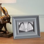 Grey Wooden Painted Photo Frame 6″ x 4″ (15cm x 10cm) Grey