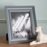 Grey Wooden Painted Photo Frame 10″ x 8″ (25cm x 20cm) Grey