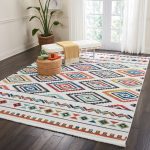Navajo 6 Rug White