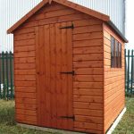 8ft x 10ft TGB Superior Wooden Apex Shed Natural