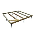 3ft x 5ft Forest Wooden Shed Base Natural