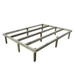 6ft x 12ft Empire Pressure Treated Wooden Shed Base Natural