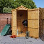3ft x 4ft Winchester Wooden Shiplap Apex Shed Natural