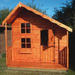 8ft x 8ft TGB Wooden Candy Cabin Natural