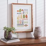 Elements Duva Framed Print Brown