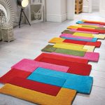 Shaped Runner Multi Coloured