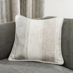 Sadie Stripe Mink Cushion Mink