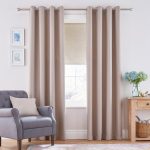 Henley Natural Eyelet Curtains Natural