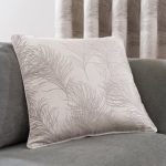 Feathers Grey Tiebacks Grey