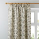 Dianna Duck Egg Pencil Pleat Curtains Duck Egg