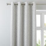 Patsy Leaf Cream Eyelet Curtains Cream