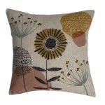 Scandi Dandelion Cushion Multi Coloured