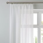 Taylor White Tape Top Voile Panel White