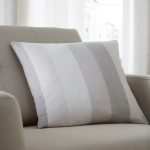 Wide Stripe Natural Cushion Natural
