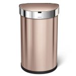 simplehuman 45 Litre Rose Gold Sensor Bin Rose gold