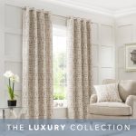 Elizabeth Cream Eyelet Curtains Cream