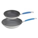 Joe Wicks Twin Pack Frying Pans Silver