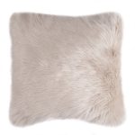 Fluffy Faux Fur Cream Cushion Cover Cream