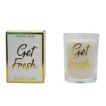 Get Fresh Linen Candle White