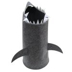 Shark Laundry Hamper Grey