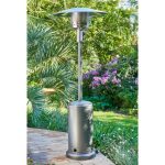 Graphite Gas Patio Heater Graphite (Grey)