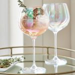 Set of 2 Lustre Gin Glasses Clear