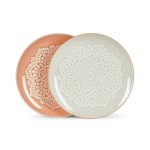 Cinnabar Set of 2 Side Plates Multi coloured