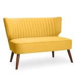 Eva 2 Seater Cocktail Sofa – Yellow Yellow