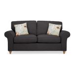 Rosa 2 Seater Sofa Charcoal