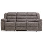 Newton Grey Reclining 3 Seater Sofa Grey