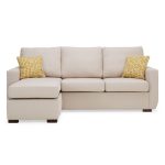 Marcus Reversible Storage Corner Chaise Sofa Bed Oatmeal