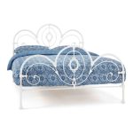 Harriet White Metal Gloss Bedstead White
