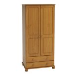 Steens Richmond 2 Door 2 Drawer Wardrobe Natural