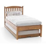 Eleanor Low Foot End Guest Bed and Trundle Natural