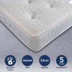 Sleepeezee Pocket Memory 1600 Mattress White