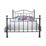 Sareer Victoria Black Nickel Bed Frame Black