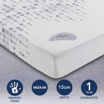 Sareer Memory and Gel Foam Mattress White