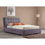 Mayfair Fabric Storage Bed Frame Grey
