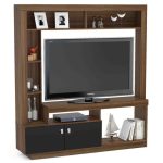 Zuma Entertainment Unit Walnut Black