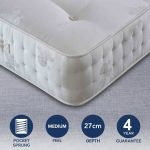Bedmaster Signature Gold 1800 Mattress White