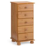 Steens Richmond Pine 5 Drawer Chest Natural