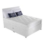 Ortho Pocket Sprung Edge Divan Set White