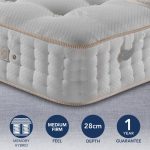 Pocketo Memory Foam Double Matrah 5000 Pocket Mattress White