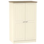 Vienna 2 Door Midi Wardrobe Cream