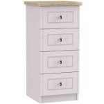 Vienna 4 Drawer Locker Grey