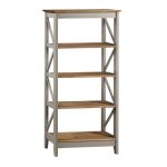 Corona Grey 5 Tier Wide Shelf Unit Grey